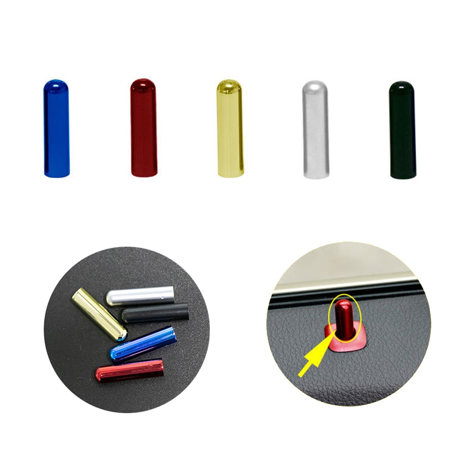 Auto Tür verriegeln Stift Tür Schraube Knopf Deckel Abdeckung trimmen Für BMW F10 F02 F07 E70 E84 E90 F35 F18 e70 E89 ABS + PC X5 X3 X1 330i 325i