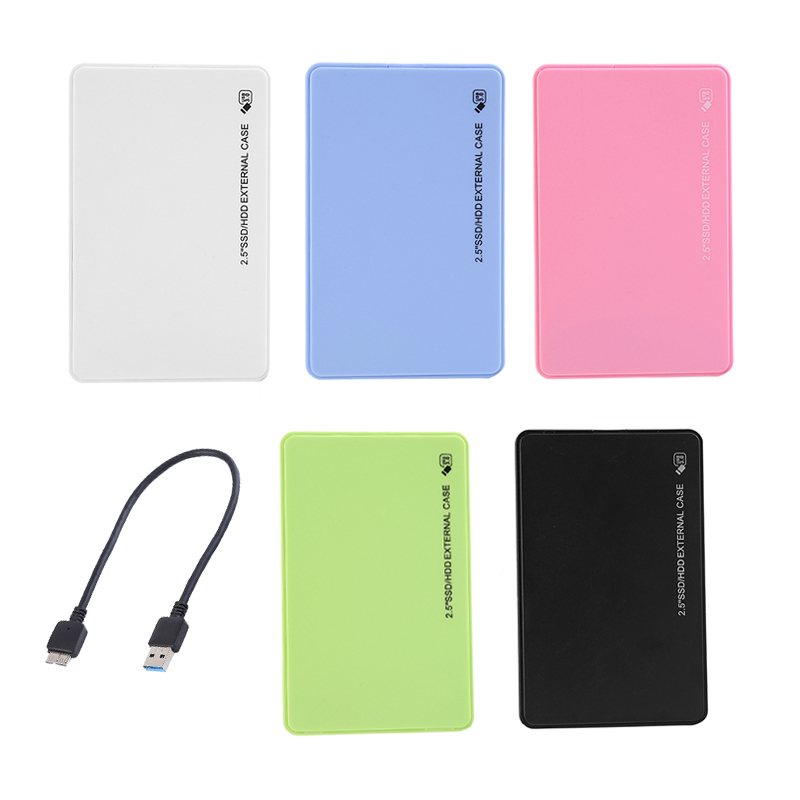 2,5 zoll USB 3,0 zu SATA SSD HDD fallen Festplatte Gehäbenutzen Externe 5 Gbps HDD Disk Kasten Unterstützung 2TB Für Fenster Mac OS