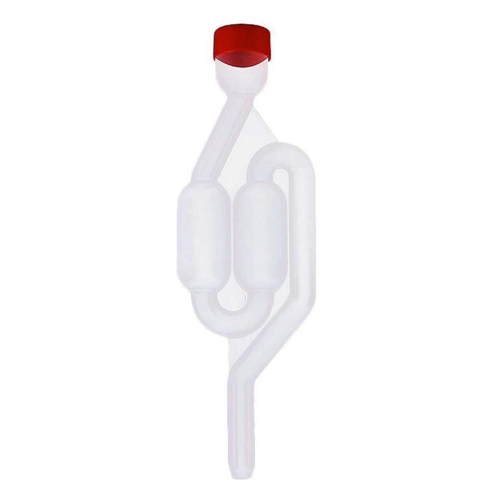 Hausgemachte Wein entlüften Luft sperren Auspuff eins-Weg Hause Brauen Wein Ventil Luftschleuse Wasser Versiegelt Überprüfen Ventile GäSprosse P0C8