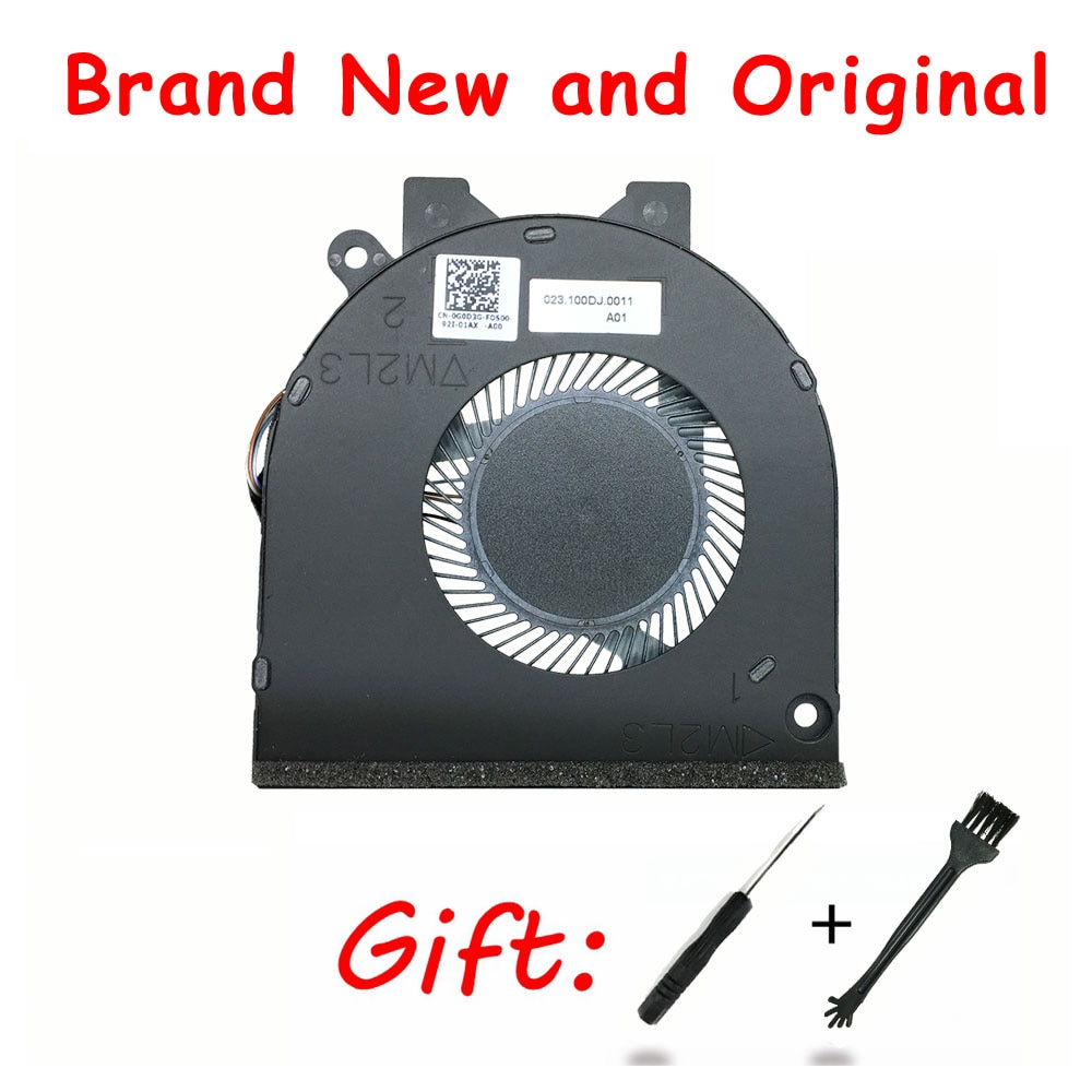 CN-0G0D3G CPU Fan FÜR Dell Inspiron 5480 5482 5488 5580 5581 5584 5585 Laptop CPU Lüfter FKS9 DC 5V