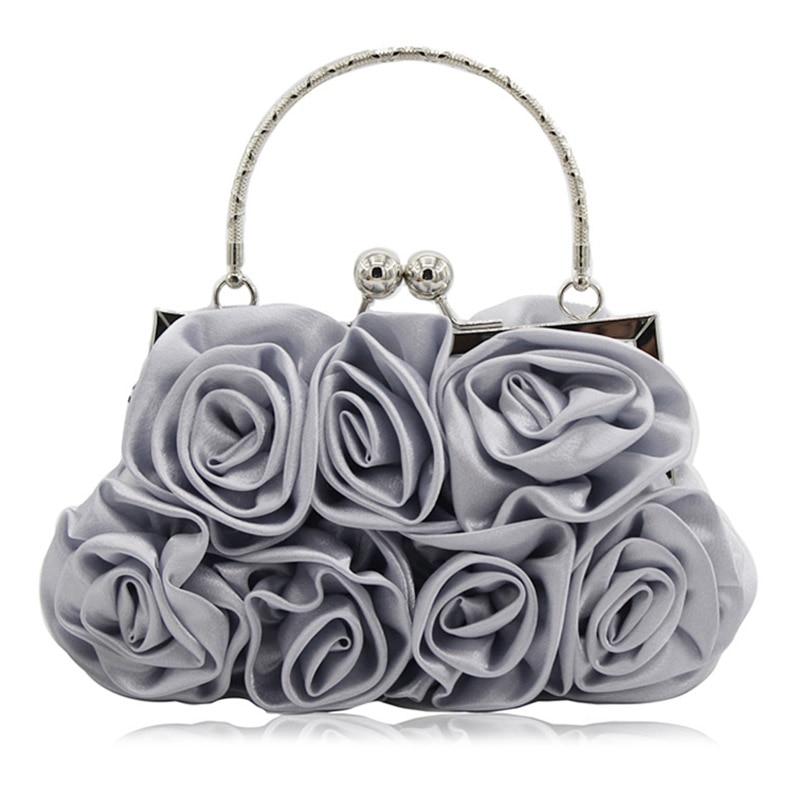 DAIWEI frauen Tasche Abend Tasche Blume Braut Tasche Geldbörse Volle kleid Party handtasche Hochzeit Kupplung Frauen blume tasche