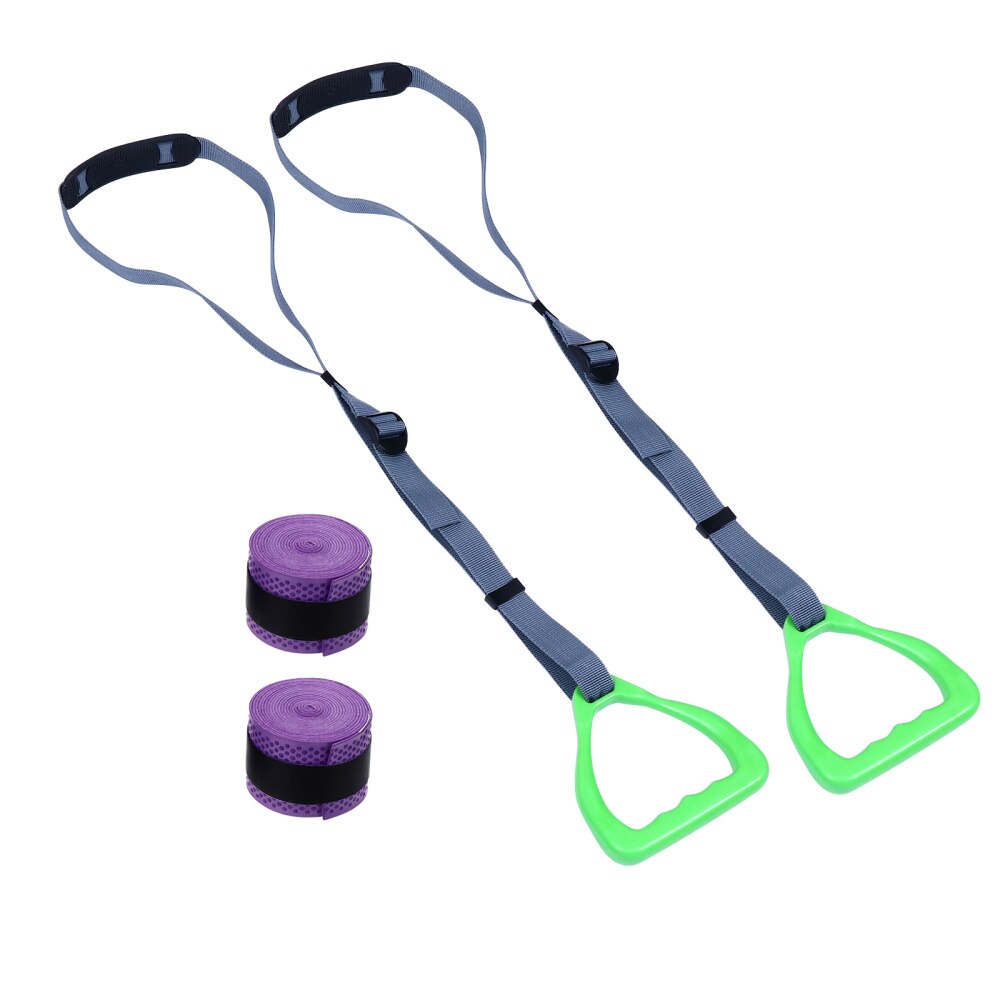 1 einstellen von Fitness Griffe Gymnastik- Ringe ziehen-hoch Griffe Fitness Ausrügestochen Teile