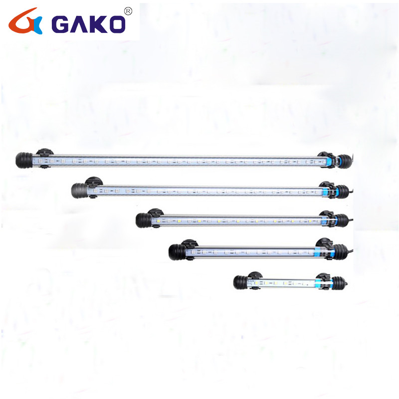 Gako 19/28/37/47CM Weiß Blau Aquarium Aquarium Beleuchtung Amphibien Tauch LED Lampe UNS /EU/UK/SAA Stecker