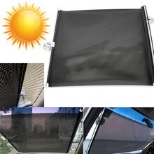 Schwarz Vorhänge Rollos Auto Sicher Universal- Fenster Sonne für alle autos