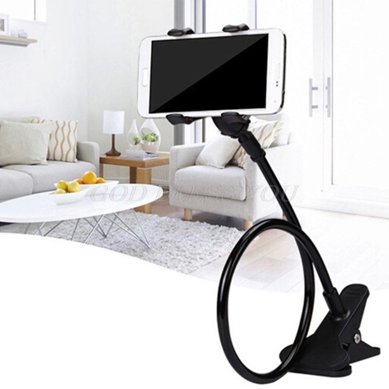 Handy, Mobiltelefon Faul Halterung Zwei Klemme flexibel Telefon Ständer Halfter für praktisch Unterstützung Tropfen