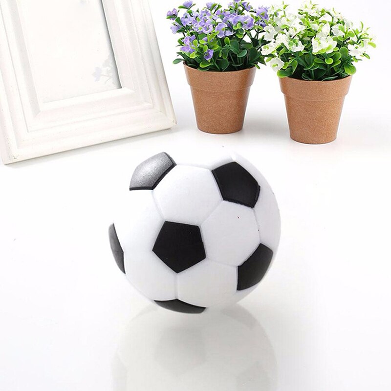 1Stck 32mm Schwarz Und Weiß Tabelle FußBall Foosball Kunststoff Maschine FußBall FußBall Zubehör Maschine Harz Grün K8Q8