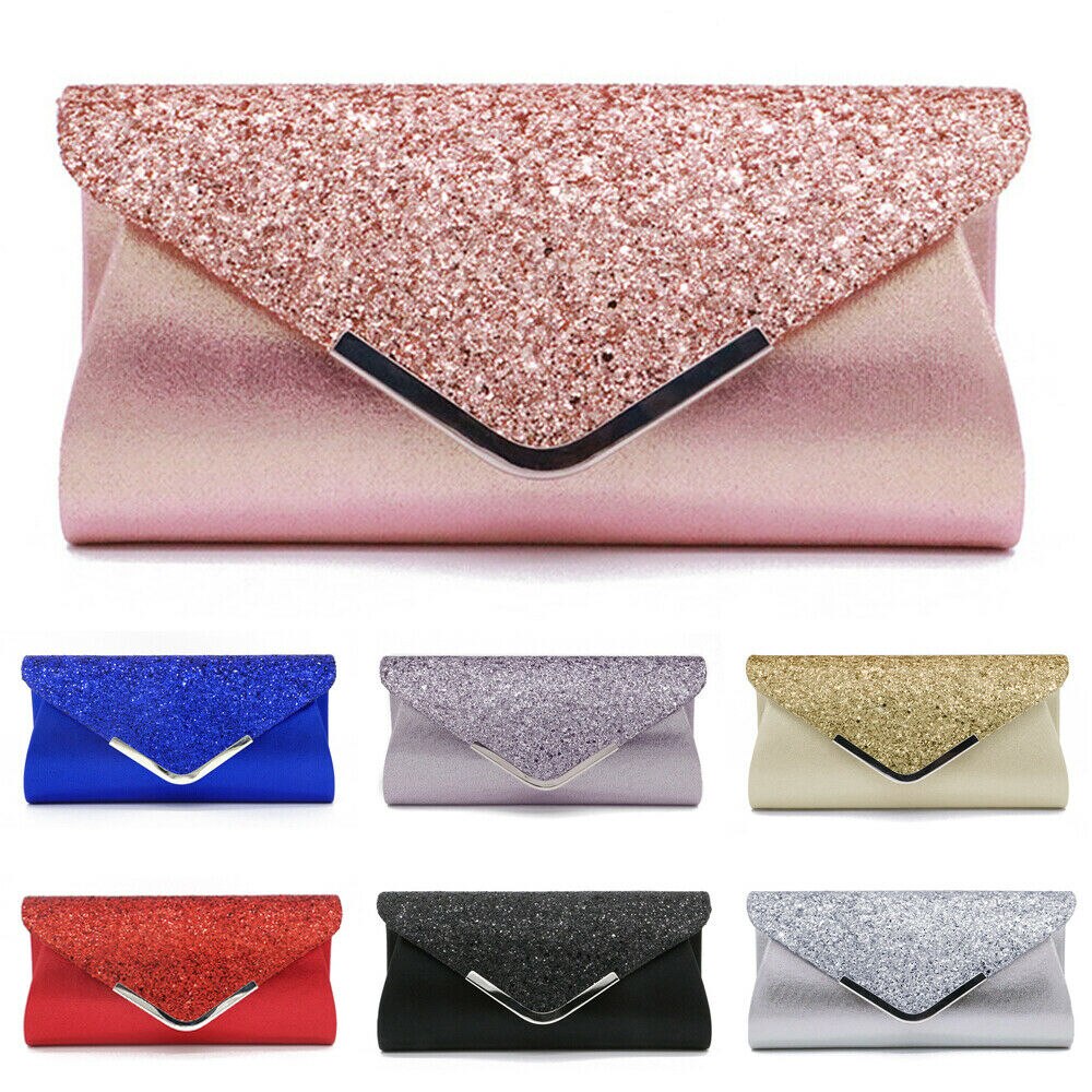 Frauen Pailletten Kupplung Handtasche Taschen Geldbörsen Formale Weibliche Abend Hochzeit Party Prom Geldbörse Brieftasche Tasche Taschen Haspe Brieftaschen