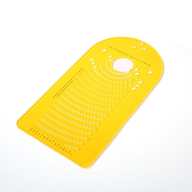 Router Kreis führen Kreis Schneiden Jig für stürzen Router 2-1/4 zu 18-3/16 zoll B85C