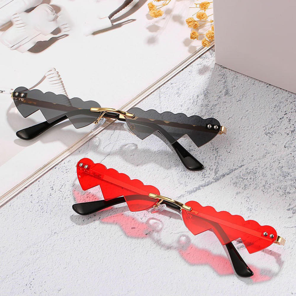 Kleine rahmen sonnenbrille frauen herz liebe Einkaufen Jahrgang ein stück drei herz brille brillen Fahrer Brille