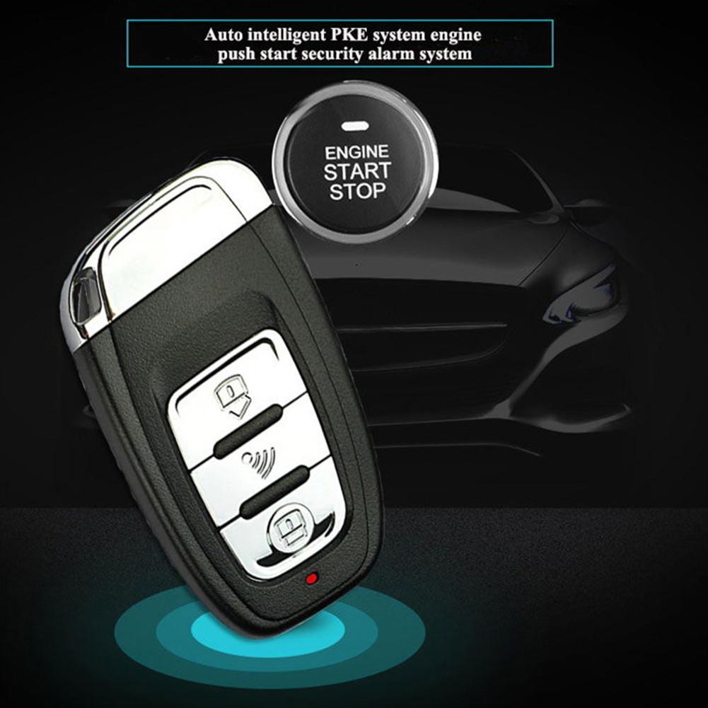 Keyless Anfang System Auto Anti-diebstahl Fernbedienung Alarm System Auto SUV Anfang-Geschmack Alarm Keyless Eintrag Anlasser Auto Zubehör 12V