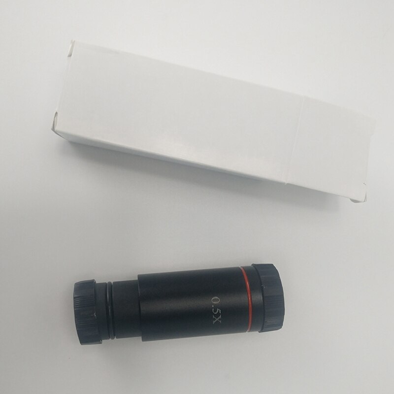 0,5 X C Montieren Mikroskop Adapter 23,2mm Elektronische Okular Reduktion Objektiv 0,5 X Mikroskop Relais Objektiv für Mikroskop CCD kamera