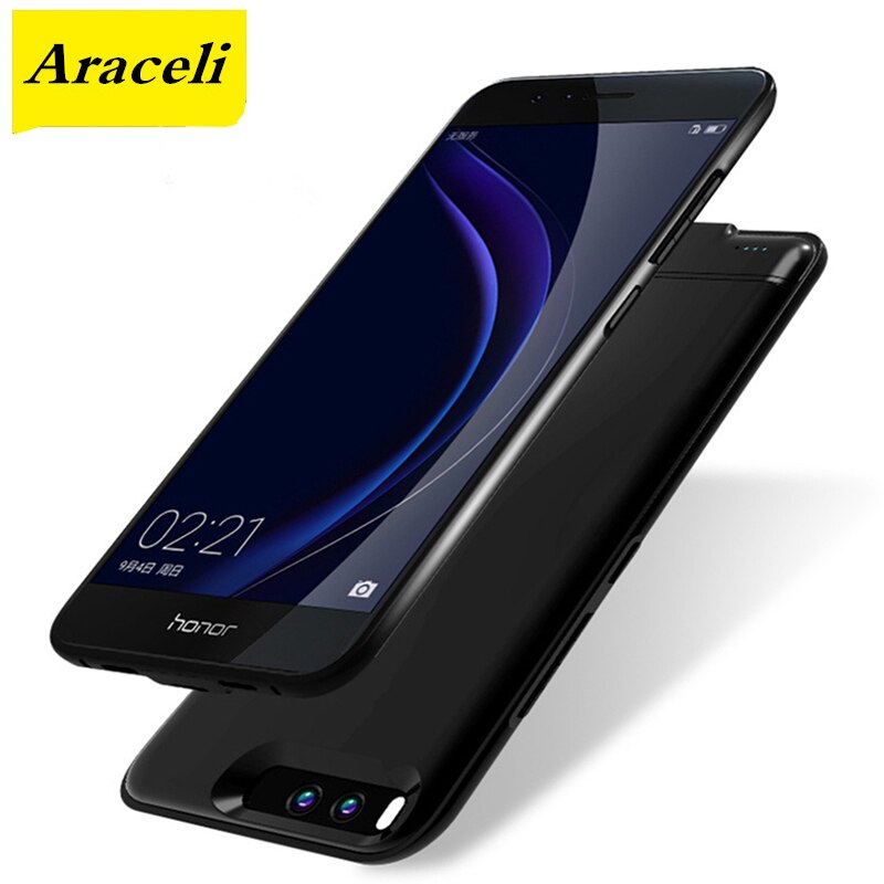 Für Huawei Honor 8 Batterie fallen 6000 Mah Sicherung Batterie Ladegerät fallen Abdeckung Pack Energie Bank Für huawei ehre 8 Energie fallen