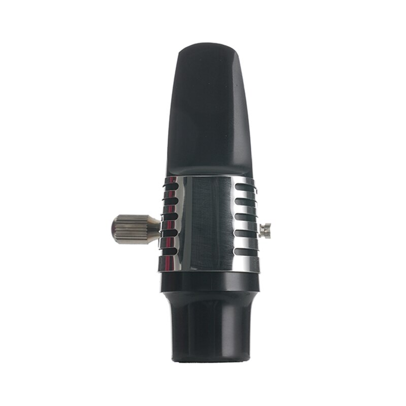 Saxophon Mundstück Klemme Ligatur Clip Verschluss dauerhaft für Alt Sax Saxophon Gummi Mundstück