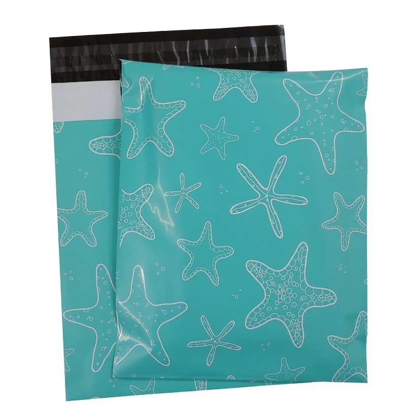 100Stck Poly Mailer 9,8x11,6 zoll/25x 29,5 cm China Taschen Taschen Selbst abdichtung Versenden Umschläge