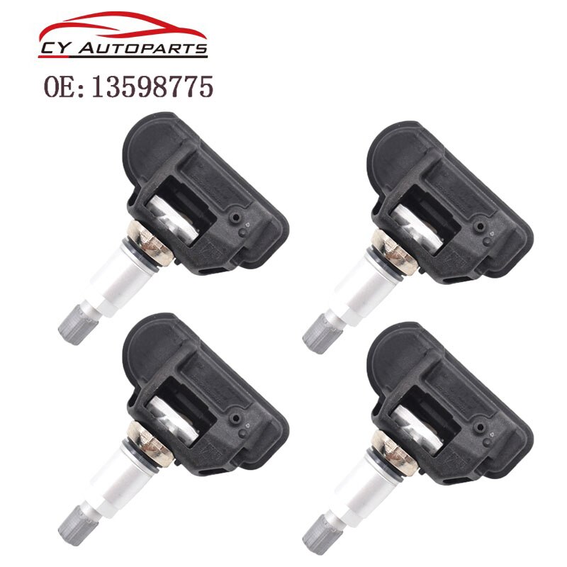 4Stck Neue TPMS Reifendruck Überwachung Sensor Für C7 Korvette 13598775