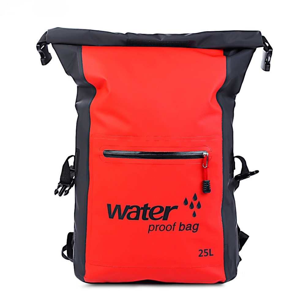 25L Ich bin Freien Wasserdichte Schwimmen Tasche Rucksack Eimer Trocken Sack Lagerung Tasche Rafting Kanu Sport Kajak Fluss Wasserdichte Tasche