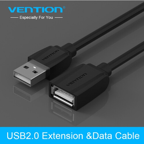 Tions USB 2,0 Verlängerung Kabel Männlich zu Weiblich USB Kabel Verlängern USB Verlängerung Kabel 1m 1,5 m 2m 3m Kabel Verlängerung Für PC Laptop HD