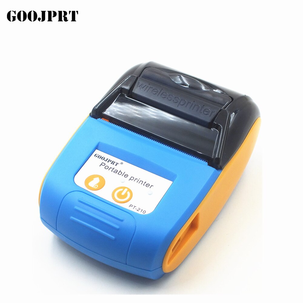 GOOJPRT Tragbare Thermische Empfang Drucker kabellos Mini 58mm Bluetooth Drucker praktisch Android iOS PC Tasche Rechnung Impresoras