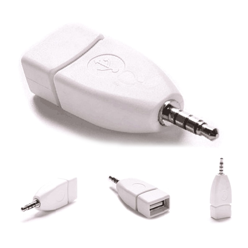 Auto USB Audio- Konverter Adapter USB 2,0 Buchse auf 3,5mm Aux Audio- Auto Auto USB Konverter Stecker Adapter Auto Zubehör