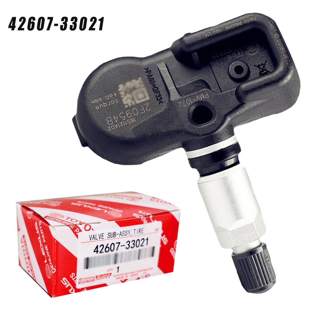 Schwarz OEM Reifendruck Überwachung Sensor Erfordert OBD Lernen Für Toyota/Lexus LS460 Original Nein.42607-33021