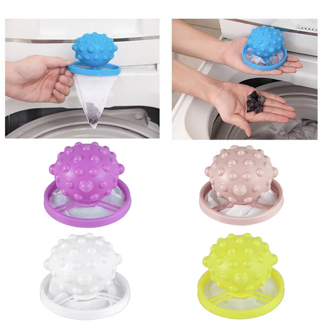 Waschmaschine Haar Saug Haar Entferner Stock Tasche Reinigung Kleidung Waschen Ball Filter Schutz Haar Ball Entfernung Werkzeug # J20