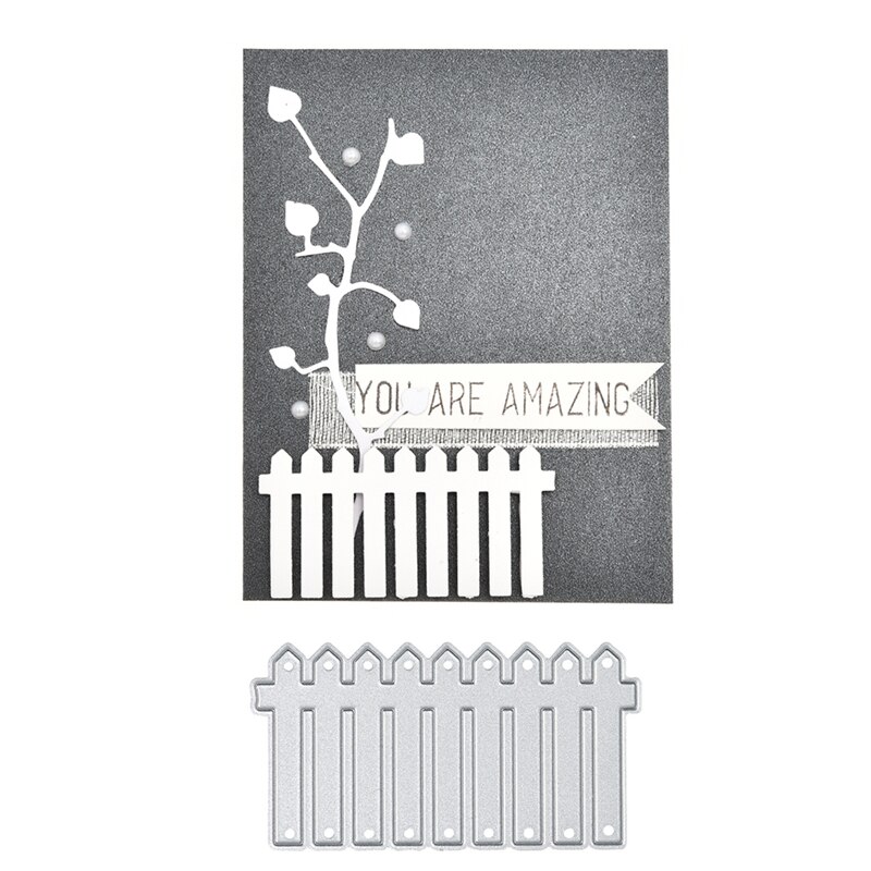 InLoveArts Zaun Rahmen Metall Schneiden Stirbt für Scrapbooking Handwerk Stirbt Neue Präge Schablone Karte Album Dekoration gestanzte