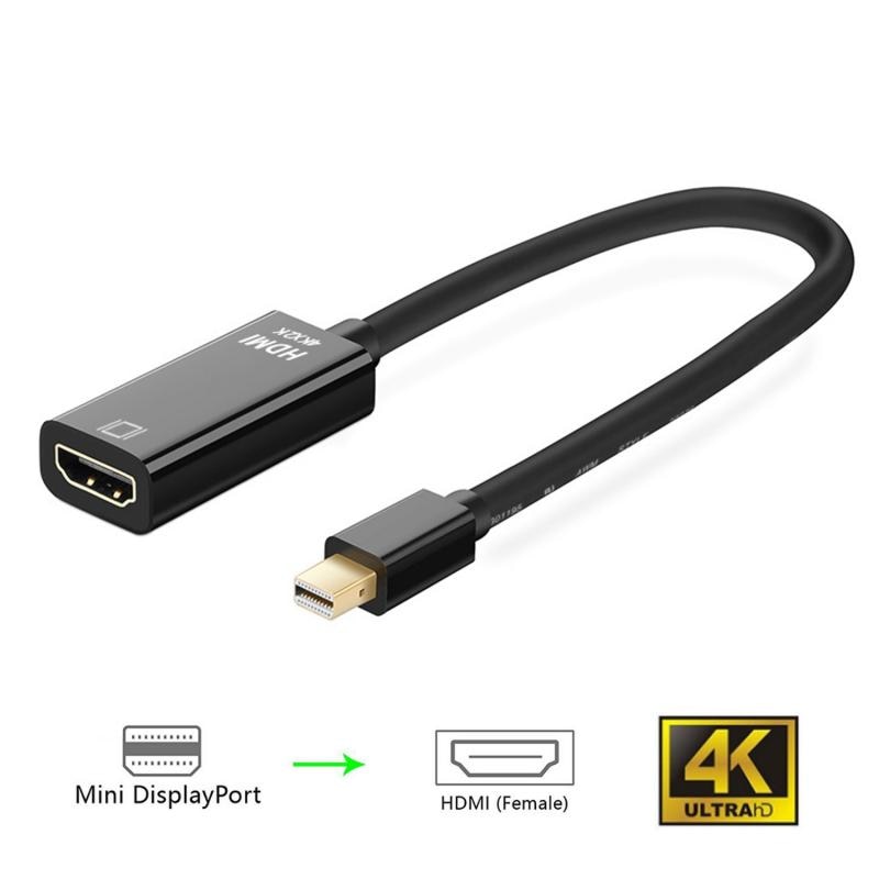 Für HDMI-kompatibel Adapter Mini DP Kabel 2 HDMI Konverter Für MacBook Profi Luft 4K * 2K HDTV Mini DP Mini DisplayPort Kabel