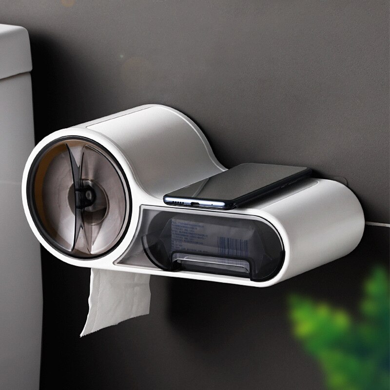 Baffect Schlecht Wc Papier Halfter Papier Gewebe Kasten Kunststoff Wc Spender Zauberstab Montiert Rolle Papier Lagerung Kostenloser Stanzen MJ