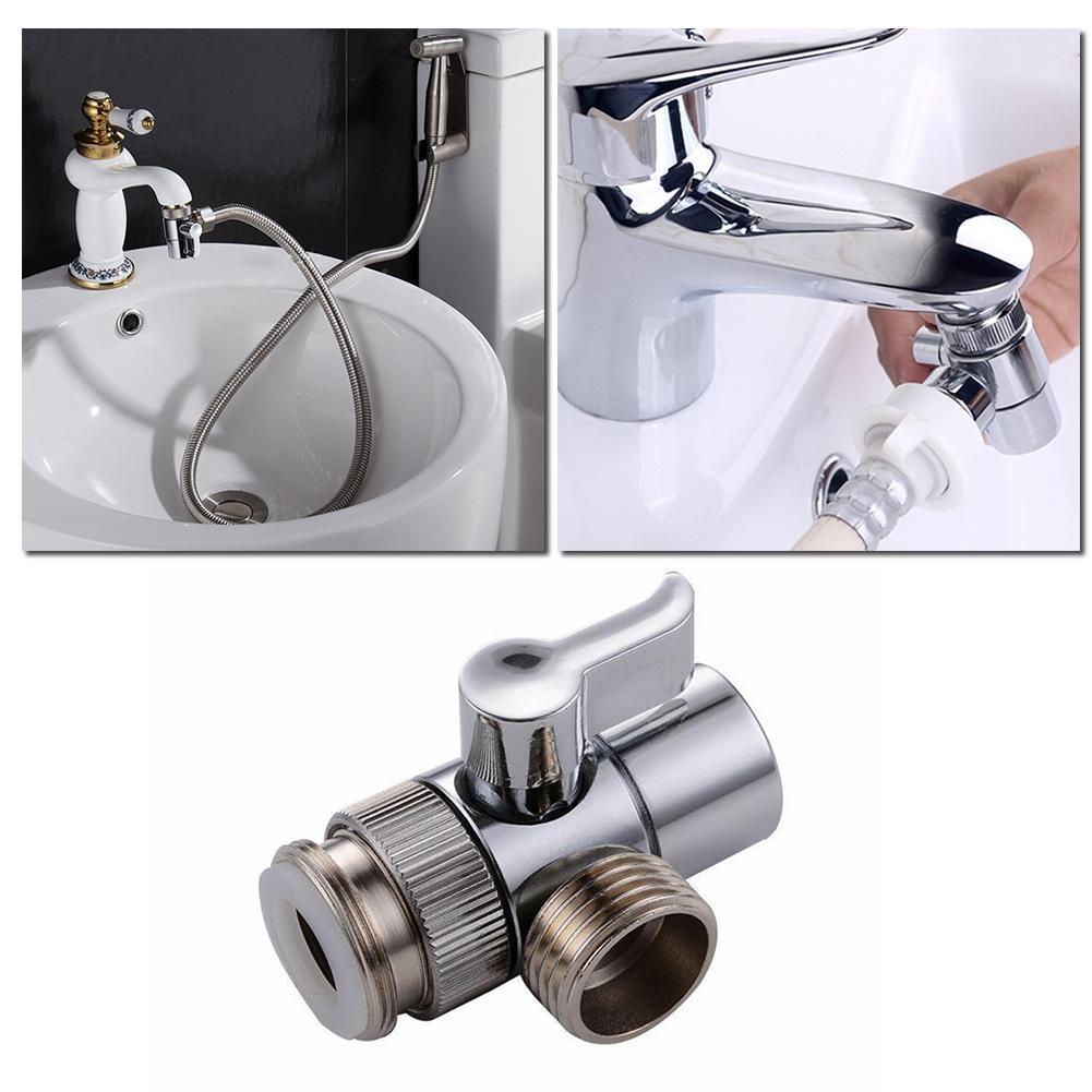 Kupfer 3-Wege-umschaltventil Für Küche Bidet Und Schlecht Teil Becken Liefert Wasserhahn Zubehör Ersatz R7Z0