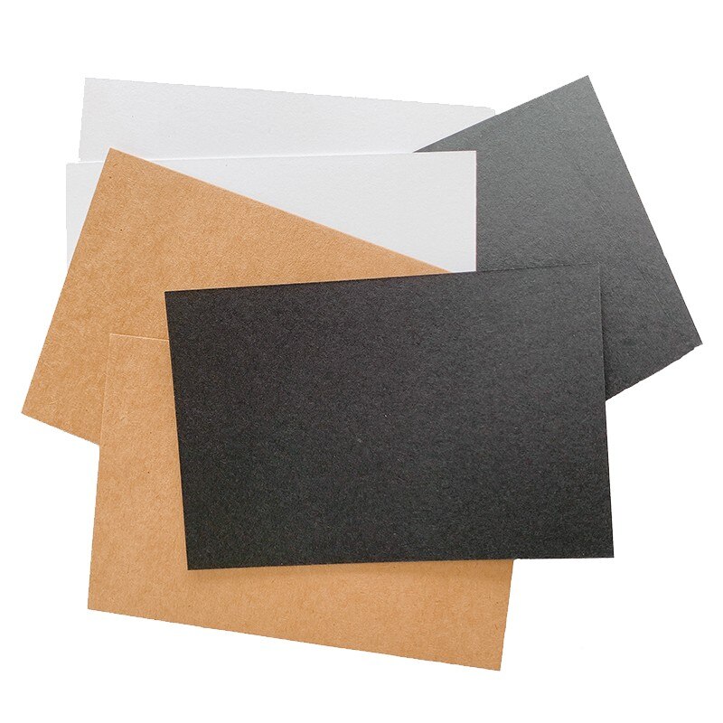 20 Teile/paket Jahrgang leer Kraft Papier Hochzeit Karte Büro Papier DIY Handwerk Umschläge Multifunktions