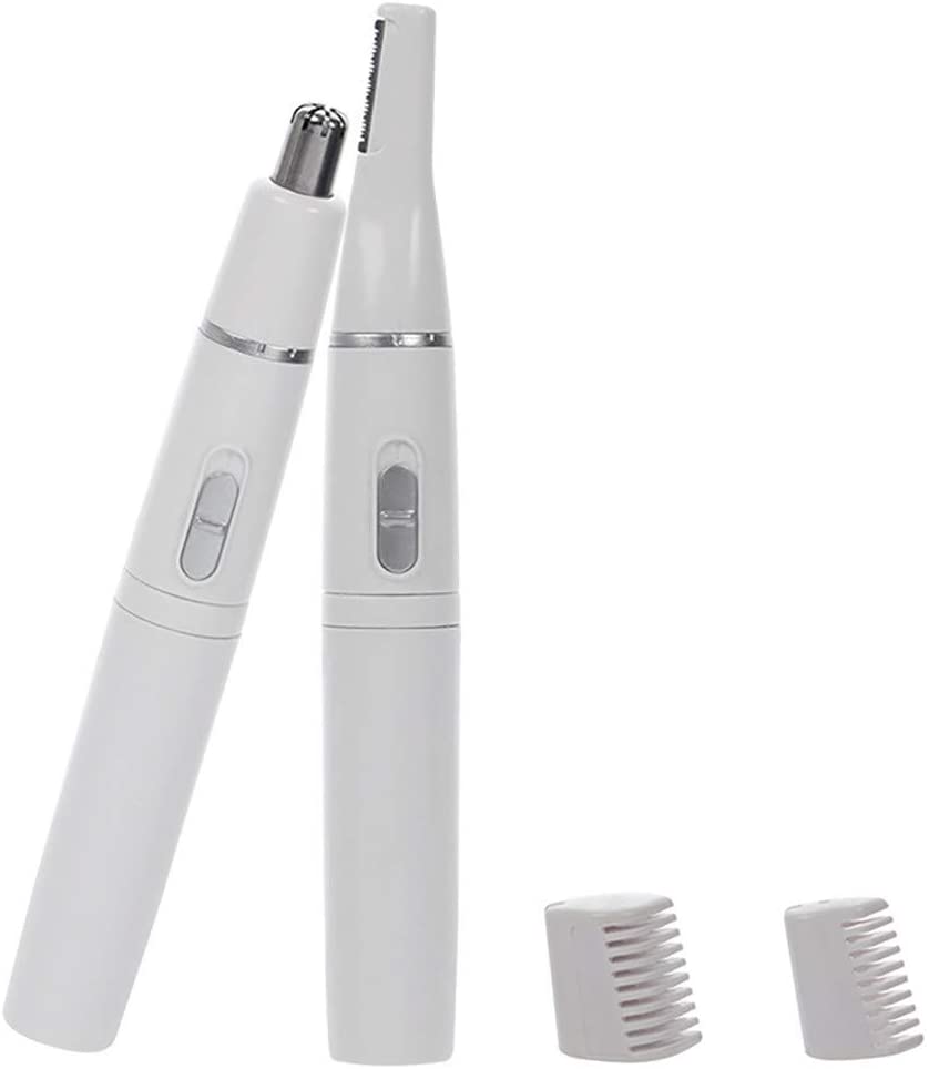 4 in 1 Kopf Batterie-angetrieben Haar Haarschneidemaschine Nase Haar Trimmer Für Frauen Männer Ohr Haar Augenbrauen Bart Nase haar entfernung