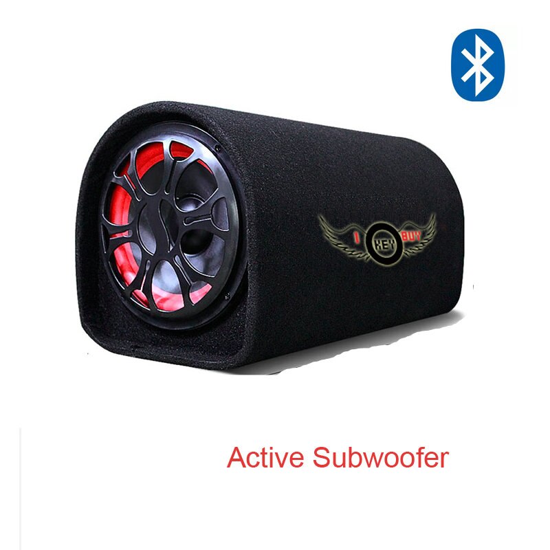 5 Zoll Auto Audio- Lautsprecher 12V 110V 220V 100Watt 4 Ohm Hifi Bluetooth Aktive Motor- Auto Lieferwagen Boom Kasten Lautsprecher Subwoofer