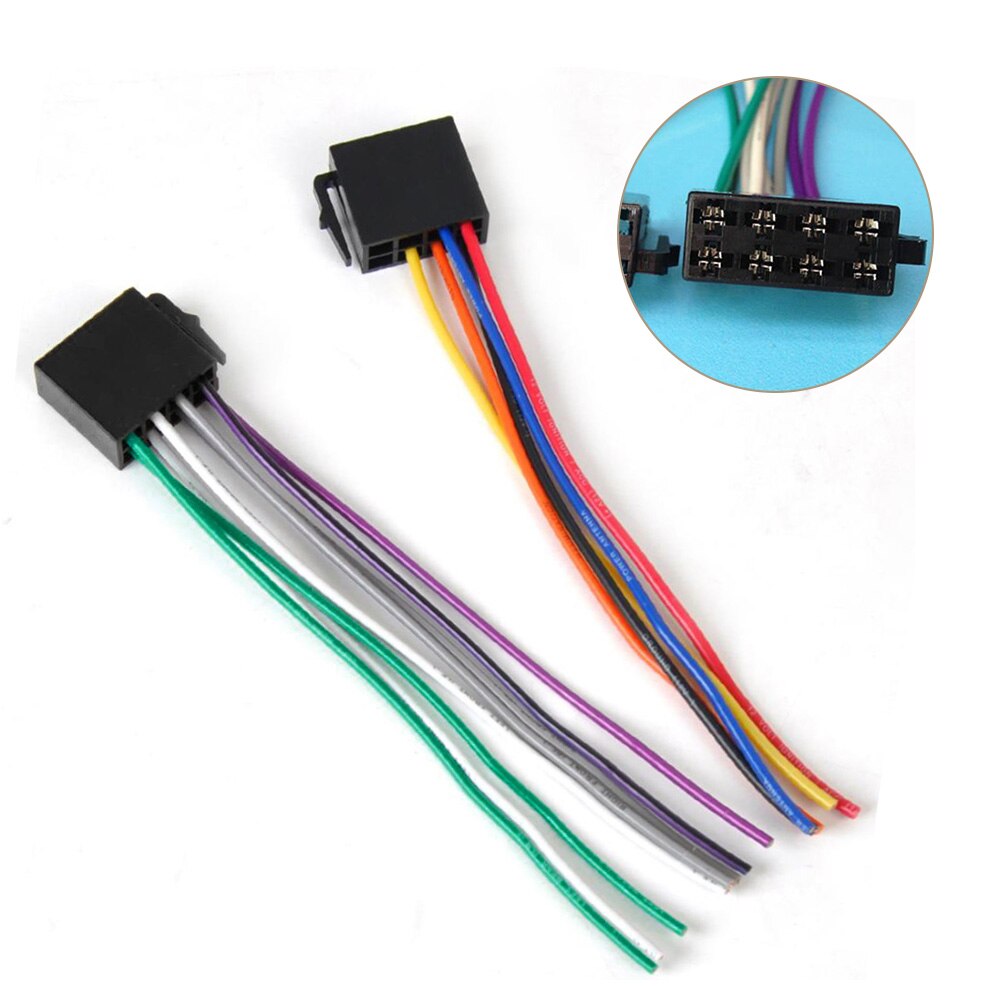 Kabelbaum Weibliche Adapter Stecker Kabel Radio Verdrahtung Stecker Adapter Stecker Bausatz für Auto Auto Stereo System