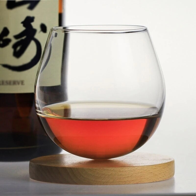 Japanischen Stil Whiskey Tasse Kreative Wein Glas Whiskey Rum Glaswaren Für Bar Haushalts Partei Kristall Schnaps Becher
