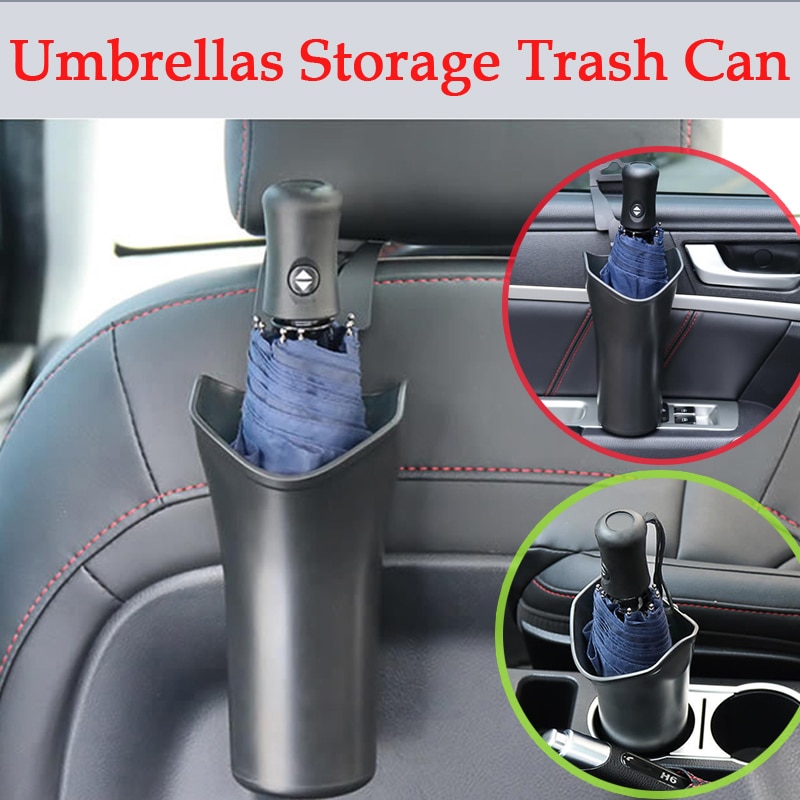 Wasserdicht Dach Auto Lagerung Halfter Universal- Auto Zurück Sitz Regenschirm Steht Auto Müll Veranstalter Kann Auto Zubehör Innen