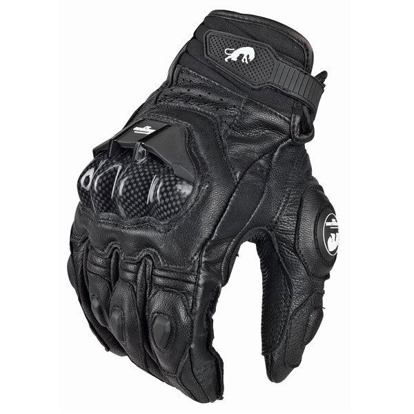 Männer Motorrad Handschuhe Sport Ich bin Freien Voll Finger Motorrad Reiten Schutz Rügestochen Kurze Leder Winter Motorrad Handschuh