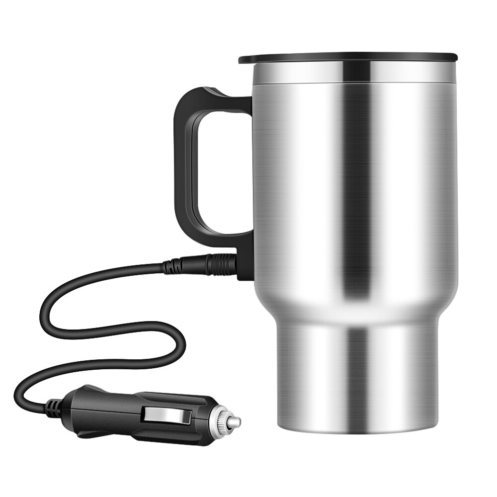 Onever 500ML 12V Auto Wasser Halten Wärmer Wasserkocher Tragbare Elektrische Tasse Wasserkocher Reise Kaffee Becher Mit Zigarre Leichter kabel Für Winter