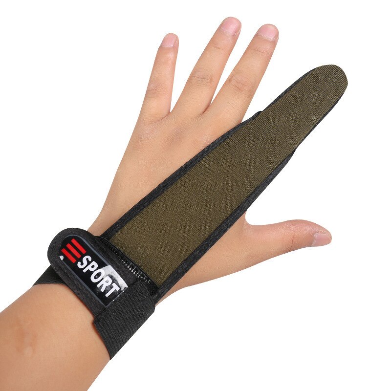 Gießen Handschuh Finger Stall Schutz Meer Fliege Karpfen Angeln Tarnung 4 Farben Karpfen Angeln Werkzeuge