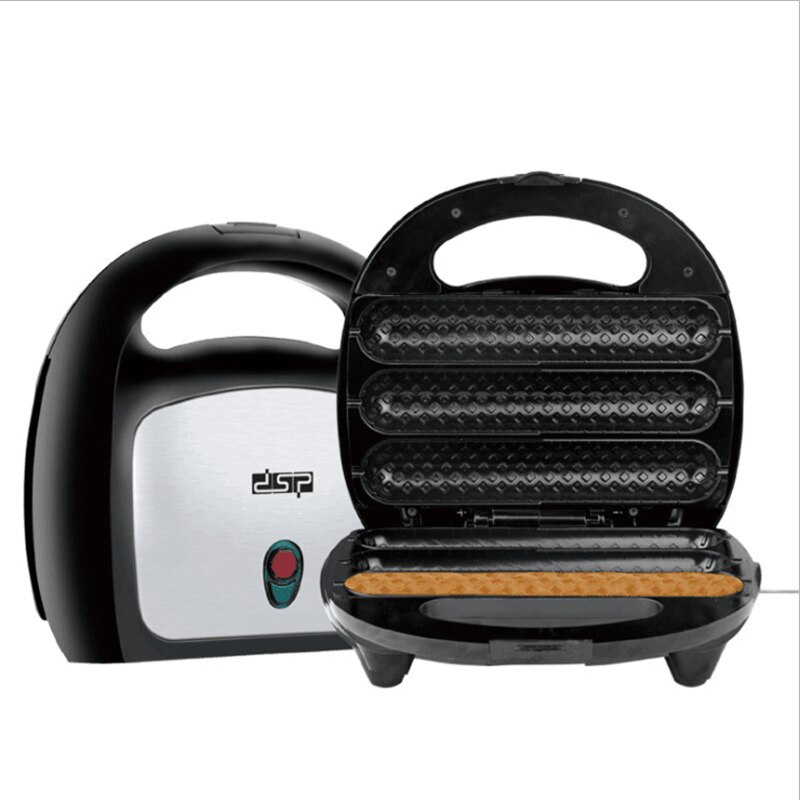 220V Elektrische Hund Hersteller Haushalt Wurst Backen Maschine Nicht-Stock Knusprig Stock Maschine Hund Waffel Multifunktions brot