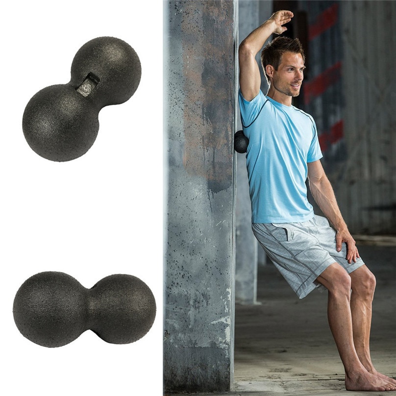 Mini Erdnuss-bilden Faszie Selbst-Massage Ball Schulter Zurück Beine Rehabilitation Schulungen Ball Ausbildung Ball #3d28