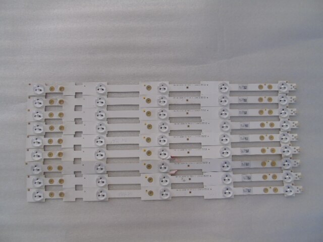 NEUE Original LED-hintergrundbeleuchtung streifen 9 Teile/los 39 'LED streifen SW 39 3228 05 Umdrehung 1,1 120814 5 LEDS 1 LED 3V 420mm