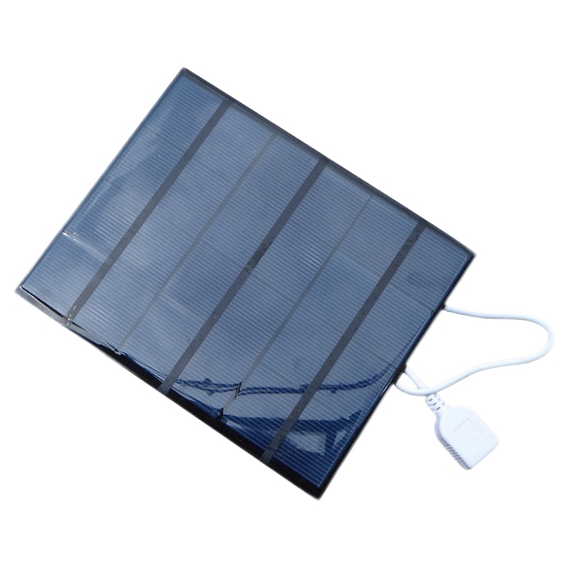 3,5 W Solar- Ladegerät Für praktisch/Handy, Mobiltelefon Energie Bank Ladegerät Polykristalline Solar- Tafel Ladegerät USB