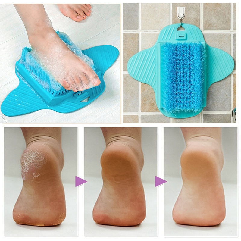 Kunststoff Schlecht Dusche Fuß Pinsel Wäscher Schlecht Schuh Füße Massage Hausschuhe Pinsel Peeling Peeling Füße Spa Dusche Entfernen Abgestorbene Haut