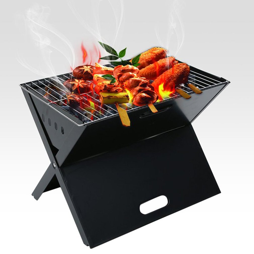 Zwei-seitig faltbare Grill für haushalt Grill bequem BBQ Grill einfache Grill Grill