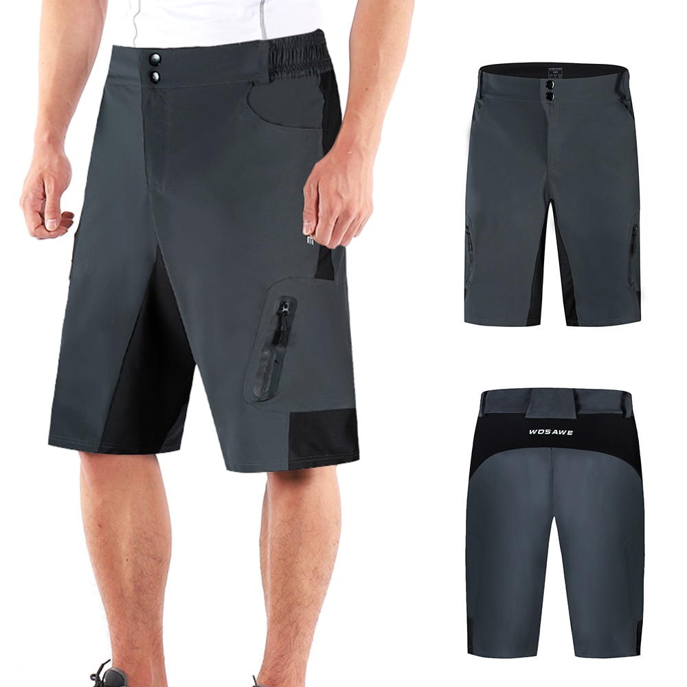 MTB Fahrrad kurze Hose Männer verlieren passen Radfahren kurze Hose Mountainbike kurze Hose draussen Sport Laufen Fitness Lässig Sommer kurze Hose