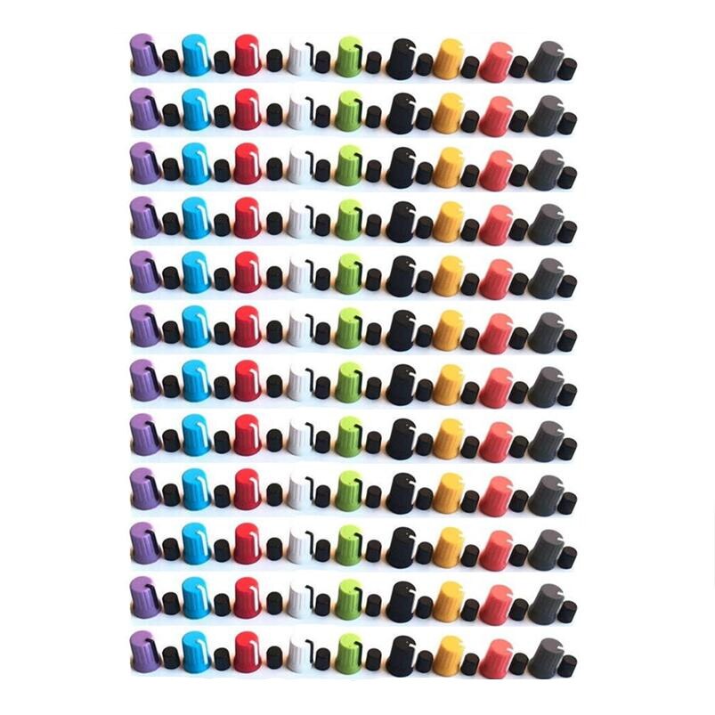 108 teile/los Bunte rotierend Kontrolle Knopf passen Für Pionier XDJ-RX R1 RZ AERO DJM-T1 S9 DIY DJ können sie wählen sterben farbe