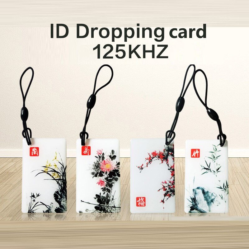 5 stücke 125KHZ Ich würde karte Gummi Karte Mini China stil Spezielle-förmigen Bus Karte