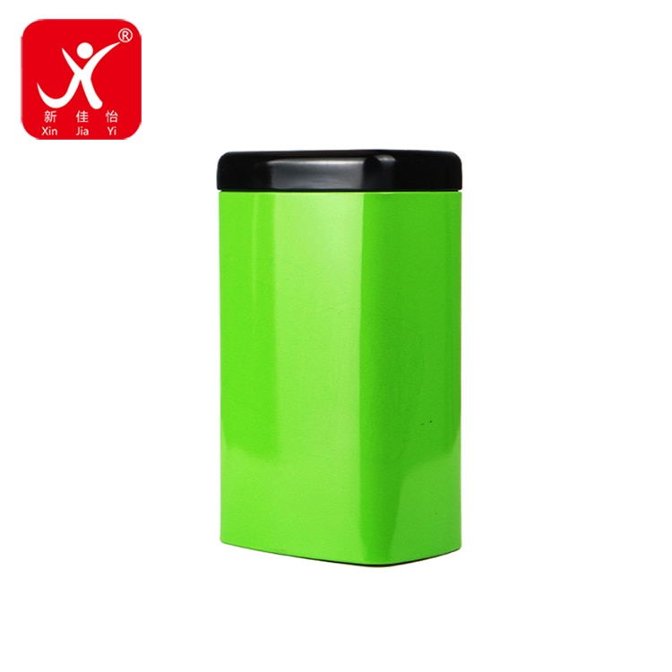 Xin Jia Yi Verpackung Rechteckigen bilden Gold Große Dosis Für Tee Süßigkeiten Cookie Lebensmittel Lagerung Tee Zinn Metall Tee zinn Kaffee Kasten Können