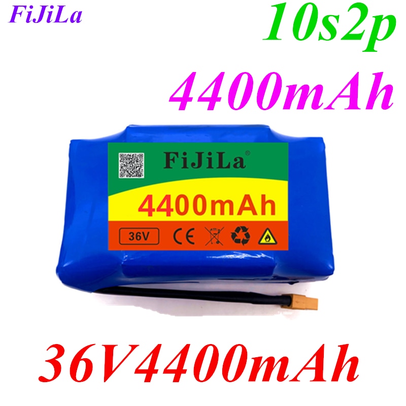 10S2P 36V 4400mAh Li-Ion akku, 4400m Ah batterie für elektrische selbstansaugende hoverboard, einrad, 36V batterie