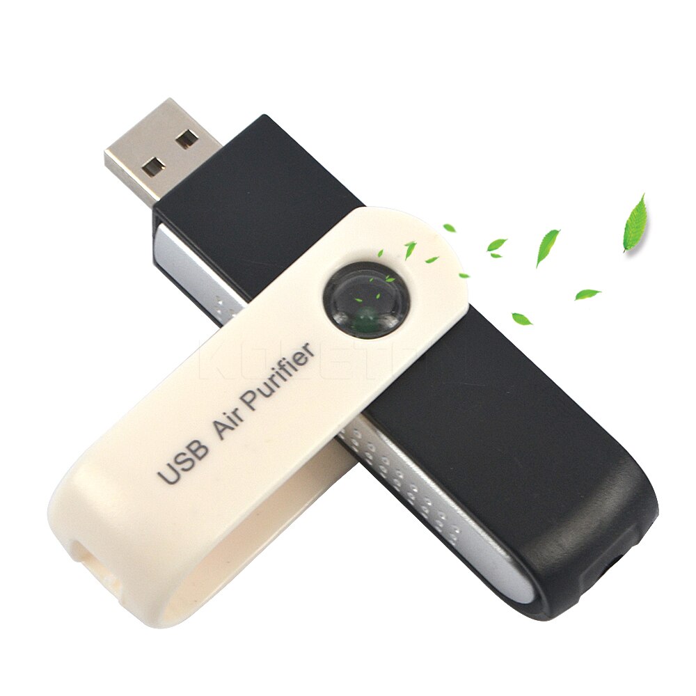 Neue Mini Luftreiniger Tragbare Drehbare USB Sekretariat Heimat Auto Auto Frische ionisch Ozon Sauerstoff-Bar Anion Ionisator Reiniger